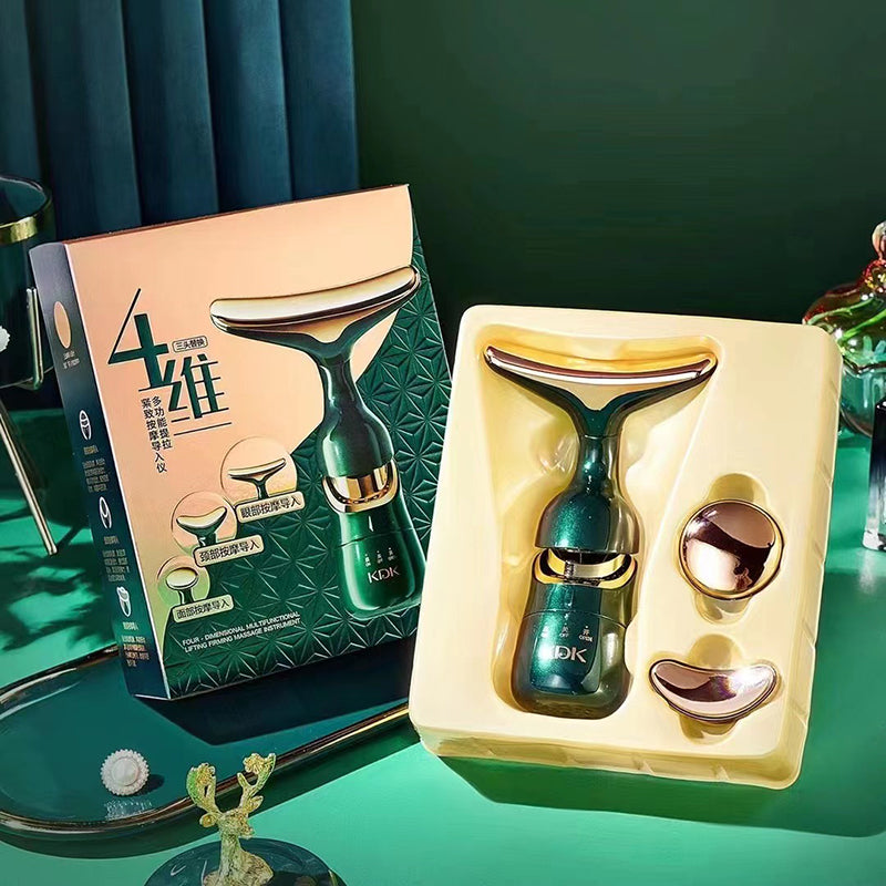 3 In 1 Facial Lifting Device, Neck Facial Eye, EMS Beauty Skin Tightening Wrinkle