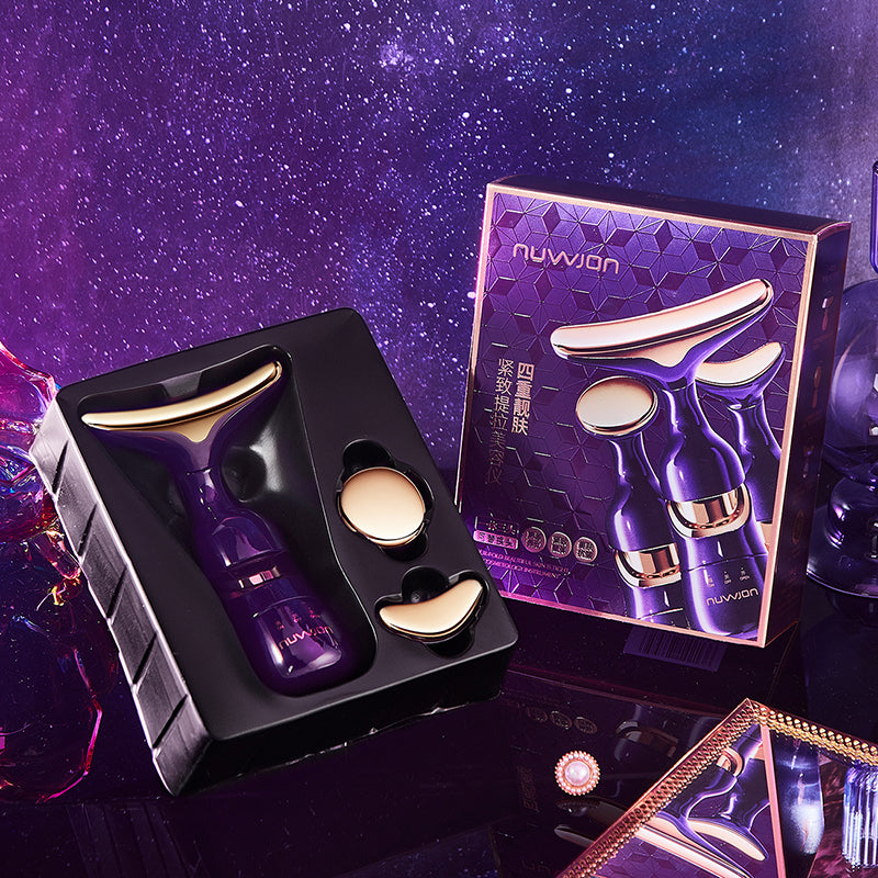 3 In 1 Facial Lifting Device, Neck Facial Eye, EMS Beauty Skin Tightening Wrinkle