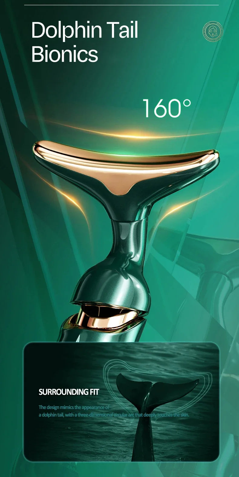 3 In 1 Facial Lifting Device Neck Facial Eye Massage Face Slimmer EMS Beauty Skin Tightening Wrinkle Anti Aging Face