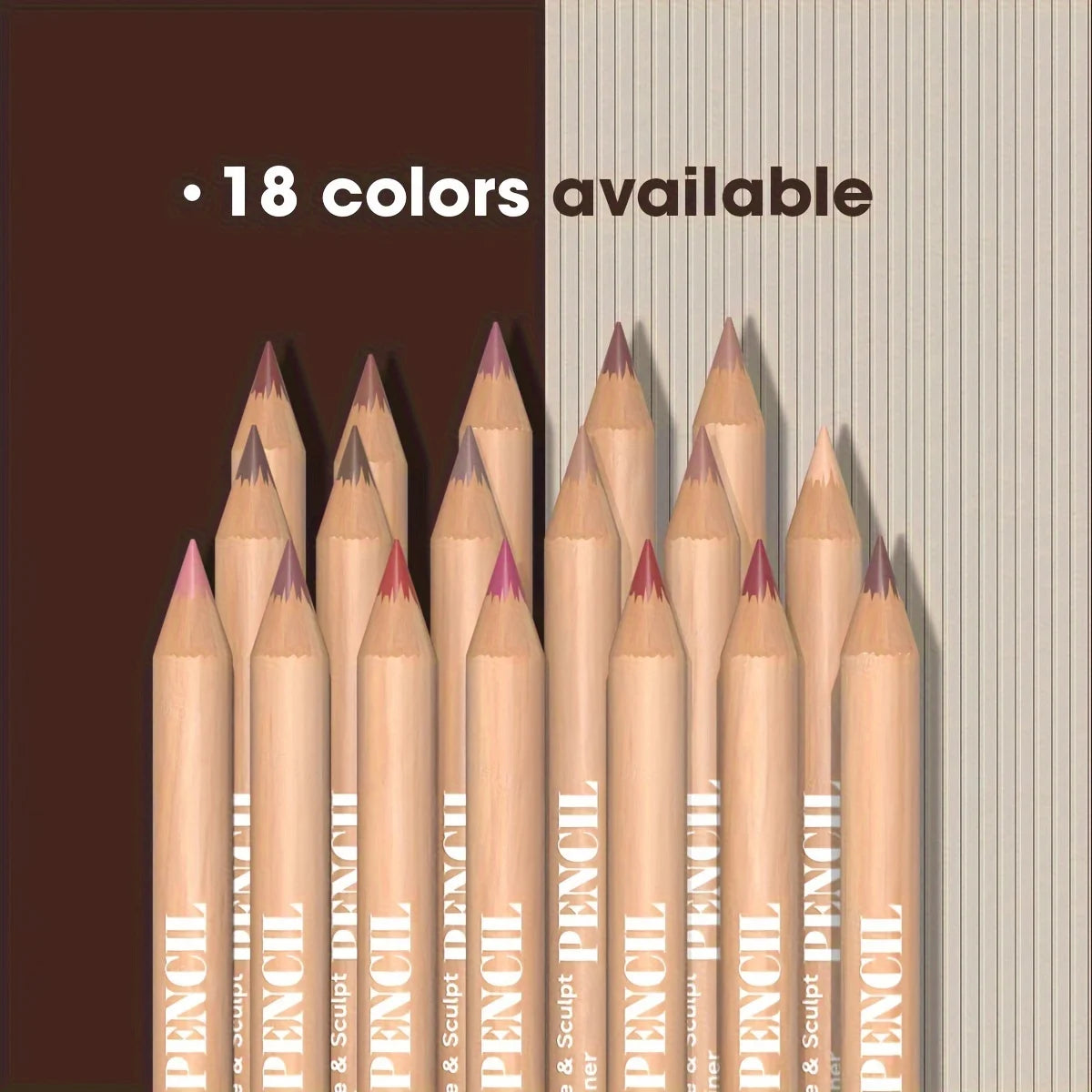 6pcs Velvet Matte Lip Liner Pencils Set Long-Lasting Non-Drying Perfect for Lining Filling Lips Versatile for All Skin Typ