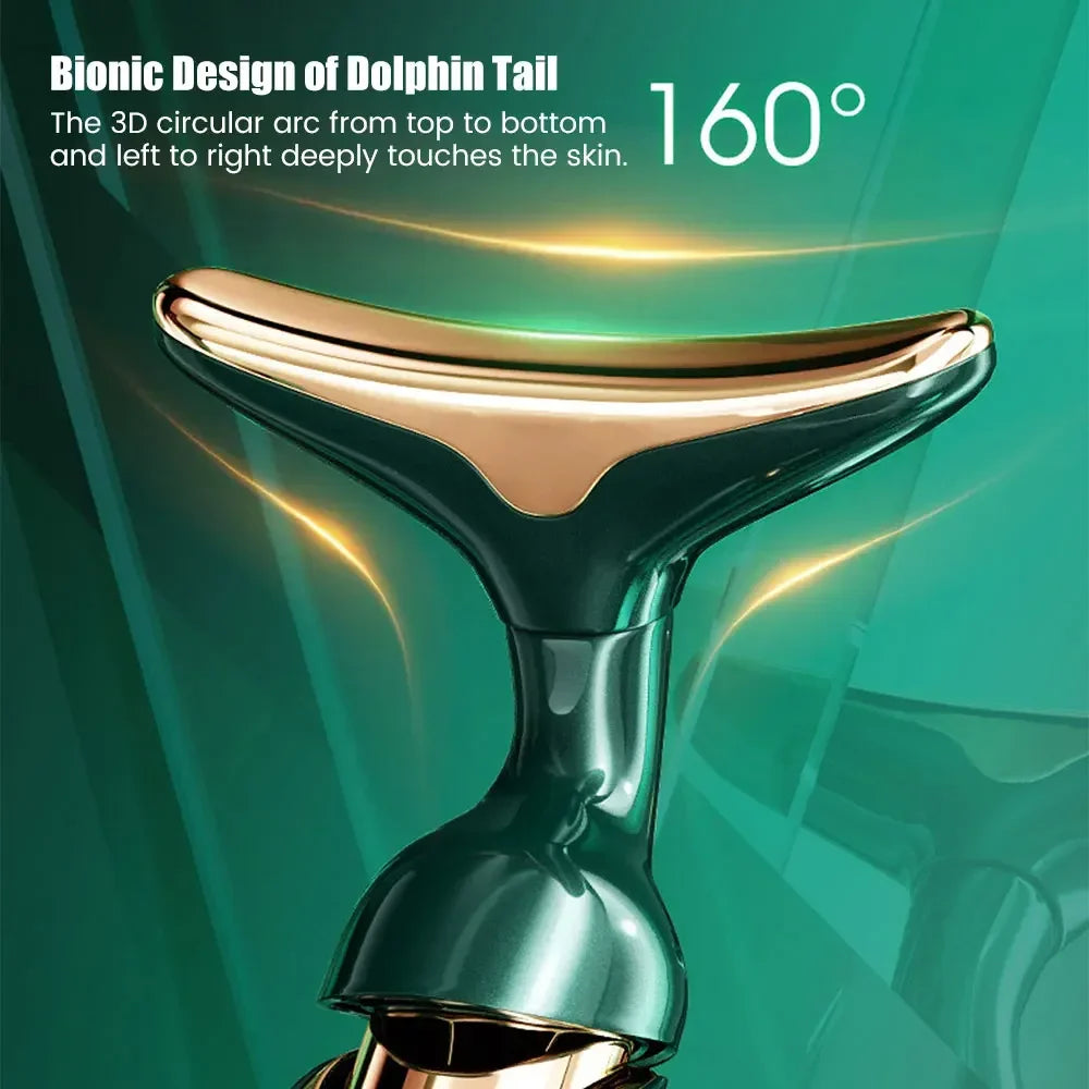 3 In 1 Facial Lifting Device, Neck Facial Eye, EMS Beauty Skin Tightening Wrinkle