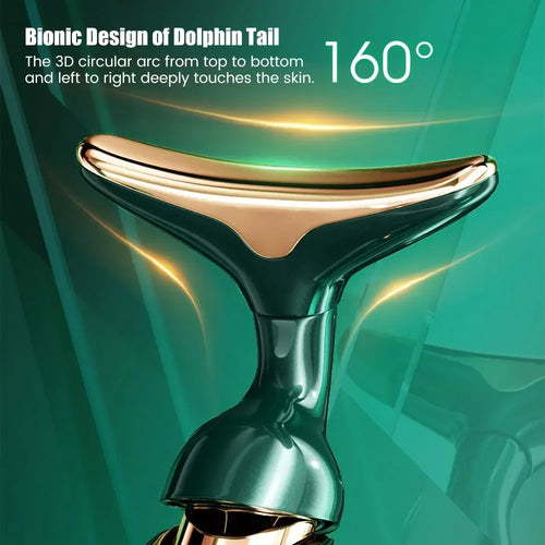 3 In 1 Facial Lifting Device Neck Facial Eye Massage Face Slimmer EMS Beauty Skin Tightening Wrinkle Anti Aging Face